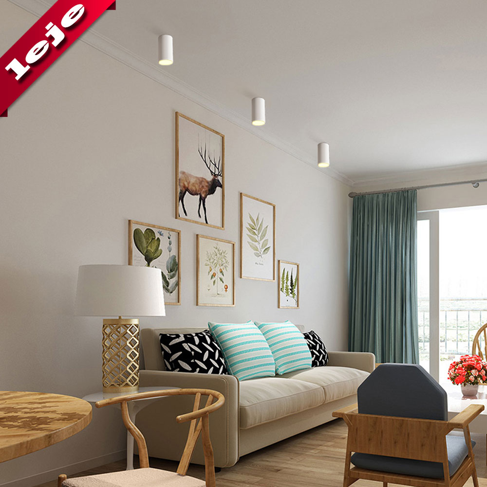 LED-plafonnier-8-15cm-Surface-de-montage-plafonnier-10W-cylindre-pour-Foyer-balcon-couloir-chambre-Restaurant