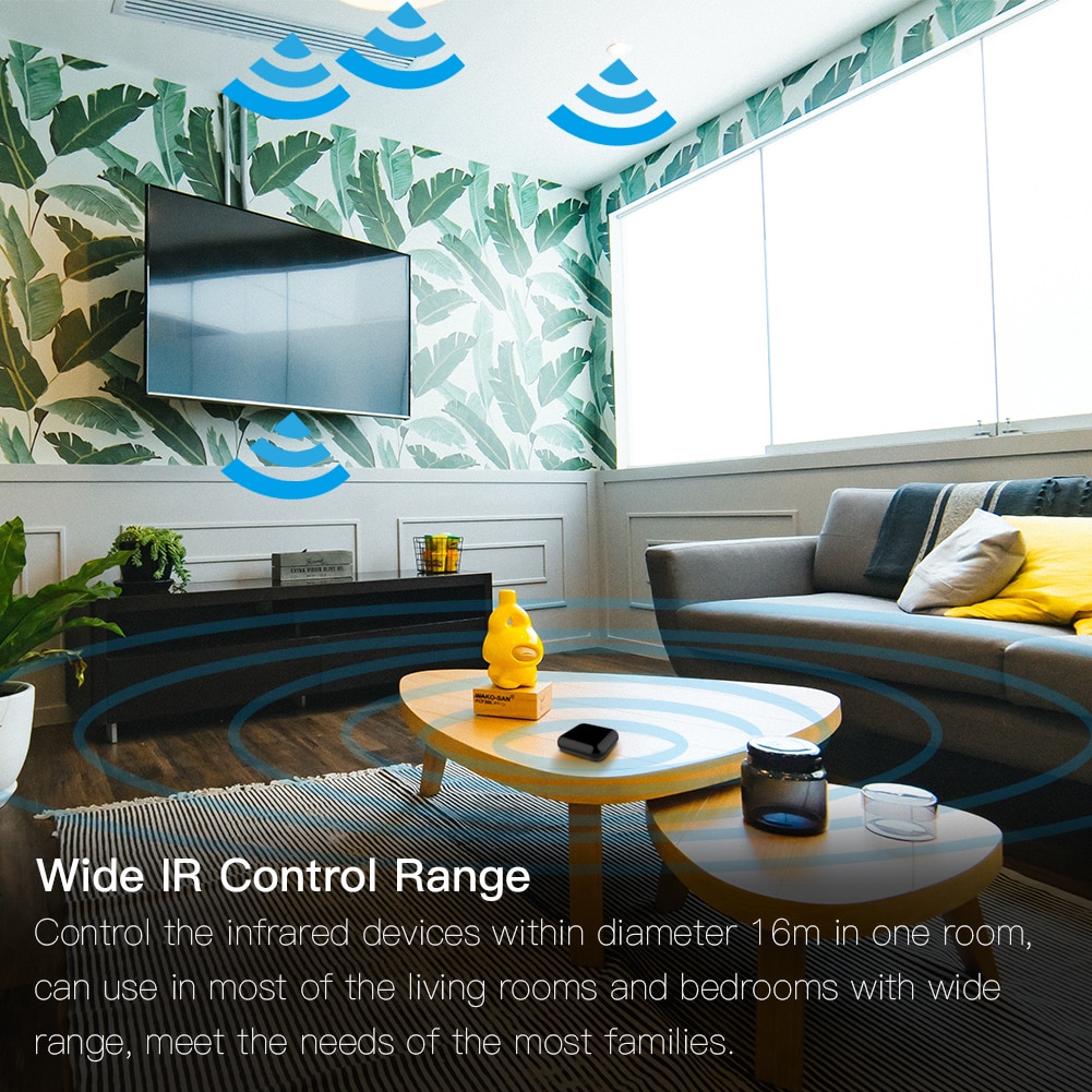 WiFi-Smart-IR-t-l-commande-infrarouge-sans-fil-TV-climatisation-assis-par-l-application-vie