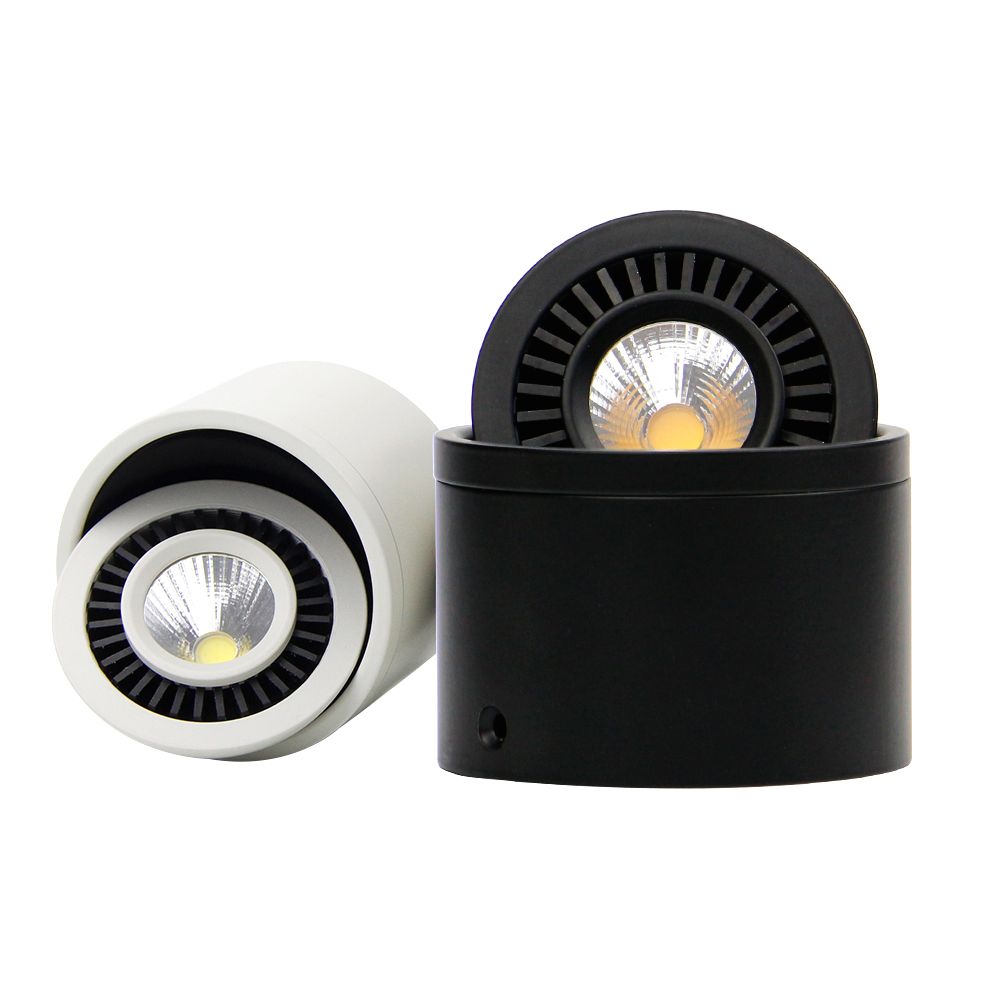 Plafonnier spot LED en saillie orientable Stylus 