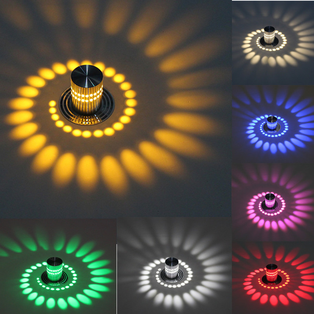 Applique-murale-led-Downlight-3W-RGB-plafonnier-applique-murale-pour-galerie-d-art-d-coration-balcon