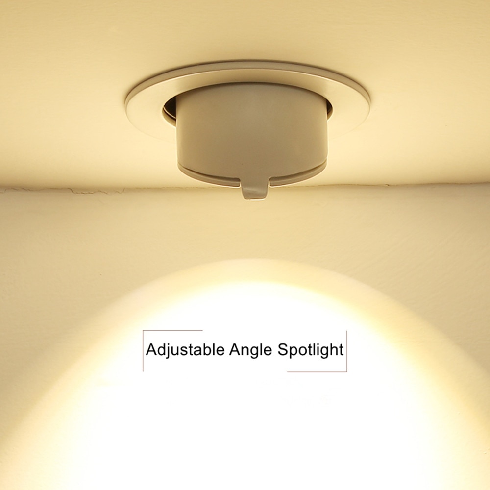 Dimmable-Led-downlight-lumi-re-7W-10W-20W-lampe-Led-encastrer-360-degr-s-rotatif-plafond