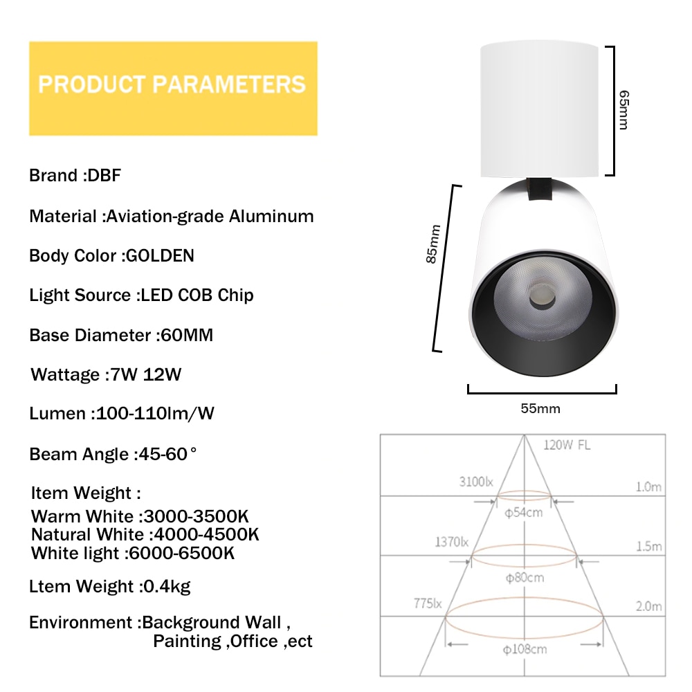 DVOLADOR-Led-plafonnier-mont-en-Surface-r-glable-360-degr-s-Spot-lumineux-pour-Foyer-int