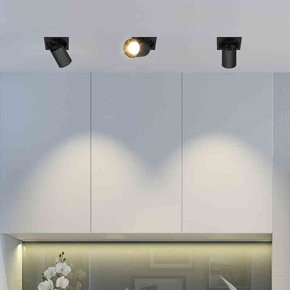La-lumi-re-extensible-de-tache-de-LED-7W-10W-12W-a-int-gr-le-downlight