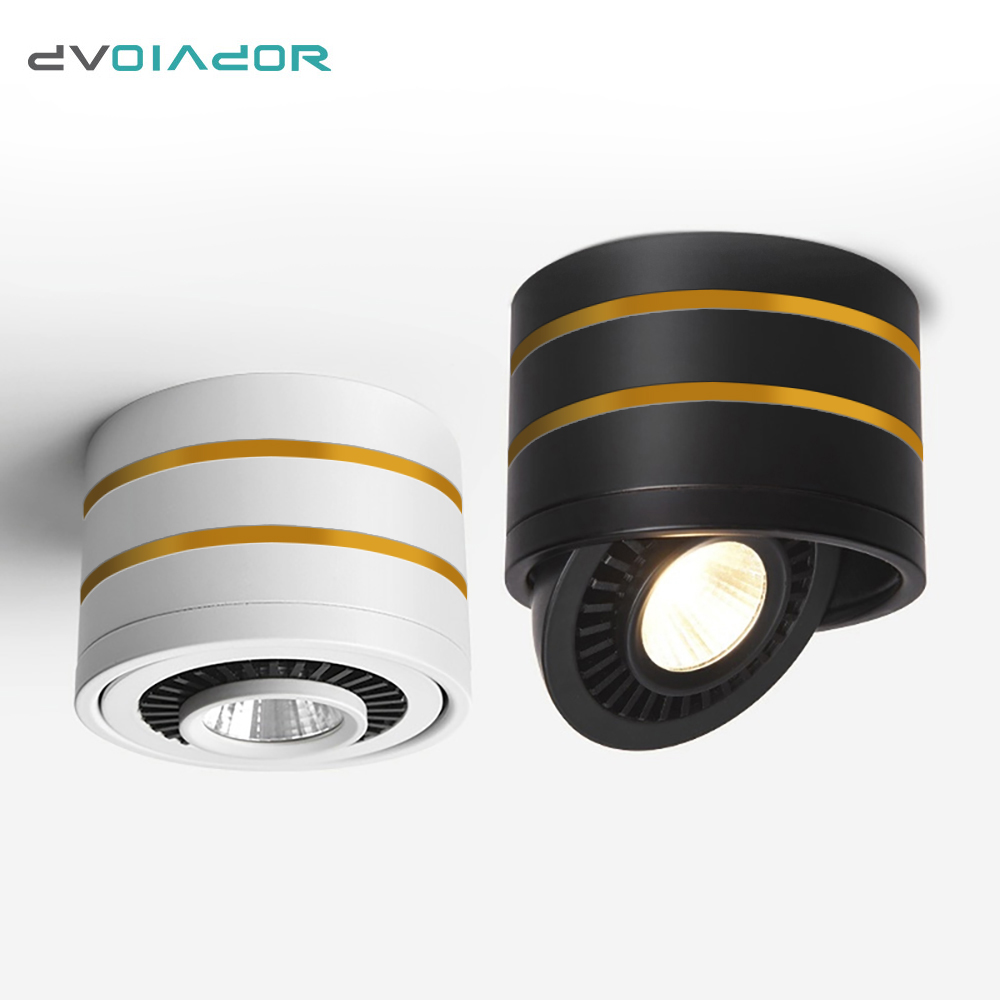 Downlight-de-l-pi-de-LED-mont-par-Surface-de-DVOLADOR-Dimmable-lampe-tournante-de-tache
