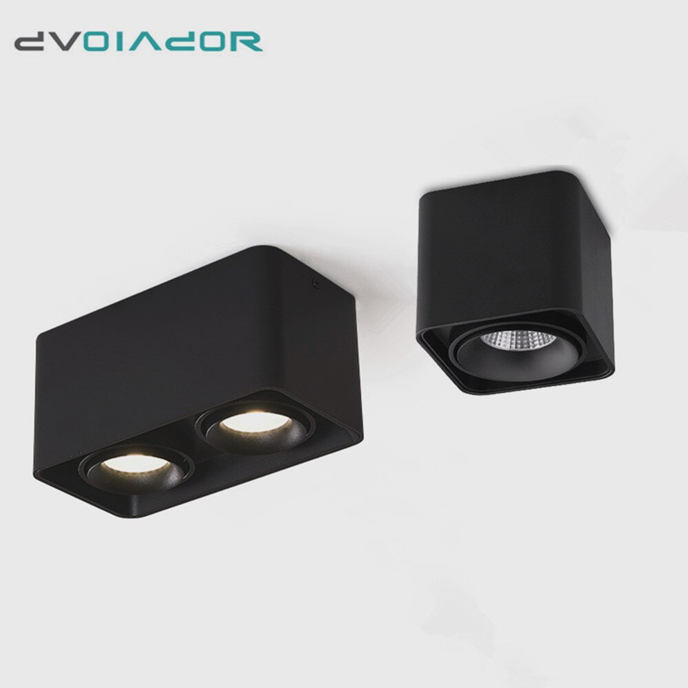 10w-12w-20w-carr-Led-Spot-lumi-re-mont-en-Surface-Led-plafonnier-simple-t-te