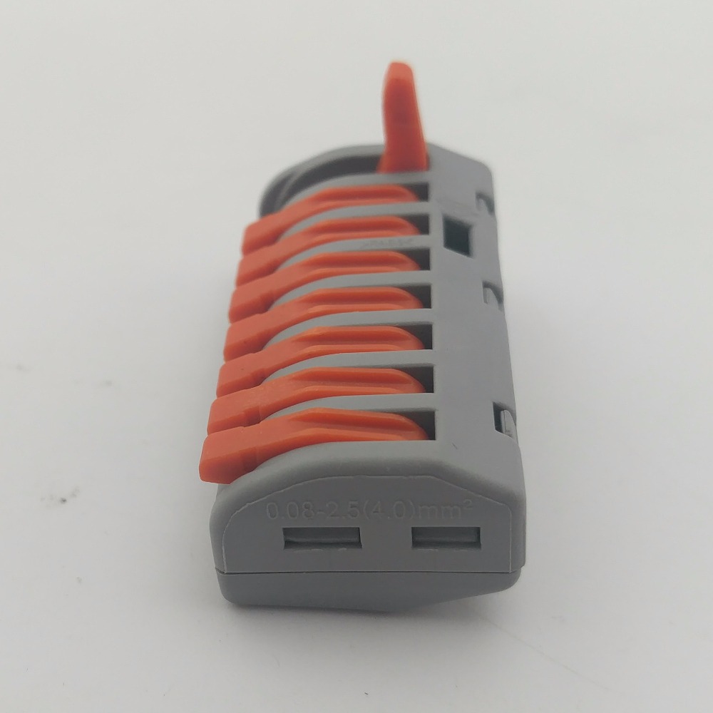 50-pi-ces-8-broches-PCT-218-universel-compact-fil-c-blage-connecteur-conducteur-bornier-avec
