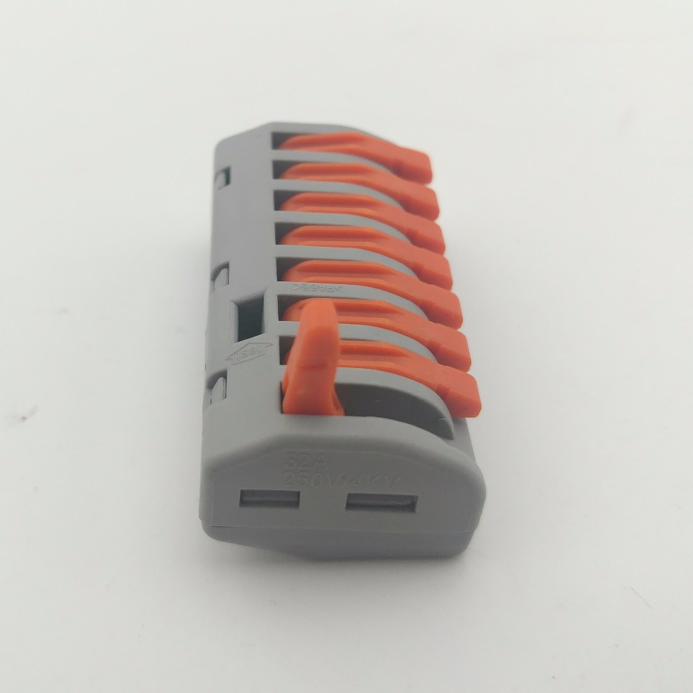 50-pi-ces-8-broches-PCT-218-universel-compact-fil-c-blage-connecteur-conducteur-bornier-avec