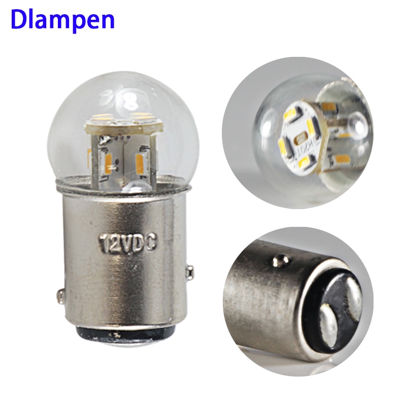 LED BAY15D - BLANC - Feu de recul - Lampe - Éclairage - 12 Volts - Chacun
