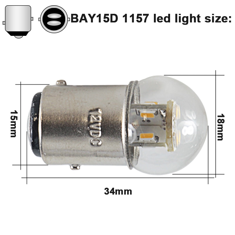 Ampoule Hert CODE 6V-3/15W BAY15D - Éclairage et signalisation 