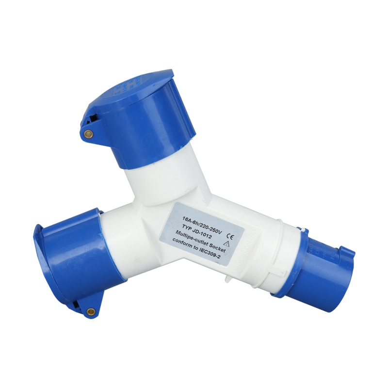 Industrial-Plug-and-Socket-16A-32A-3-pole-4-pole-ip44-Input-1-plug-Output-2