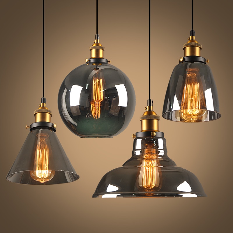 Lampes-suspendues-Vintage-lampes-suspendues-en-verre-Loft-lampe-suspendue-industrielle-gris-fum-Lustre-Pendent-moderne