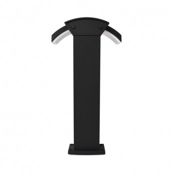 potelet-rectangulaire-led-6w-diffuseur-curviligne-3000°k-gris-ip54c