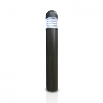 potelet-transparent-gris-230v-25w-3000°k-100x165cm-ip65-rond