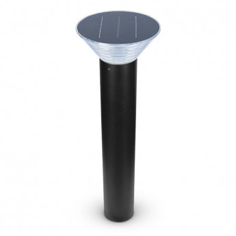 potelet-solaire-conique-led-4w-3000°k-noir-800mm