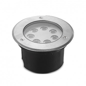 spot-led-encastrable-sol-rond-7w-3000°k-inox-316-l