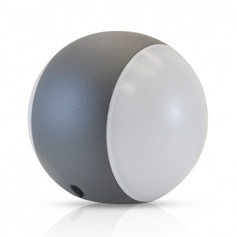 applique-murale-led-10-watt-3000°k-gris-anthracite-ip65b