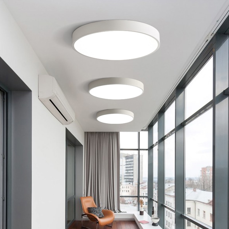 Plafonniers LED rond design moderne - Eclairage Résidentiel/Plafonniers ...