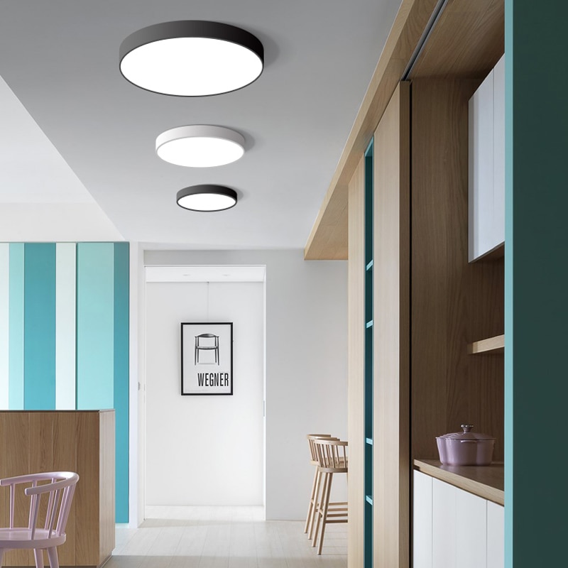 Plafonniers-LED-nordiques-lampes-de-plafond-de-chambre-Ultra-minces-lampes-de-plafond-modernes-de-techo