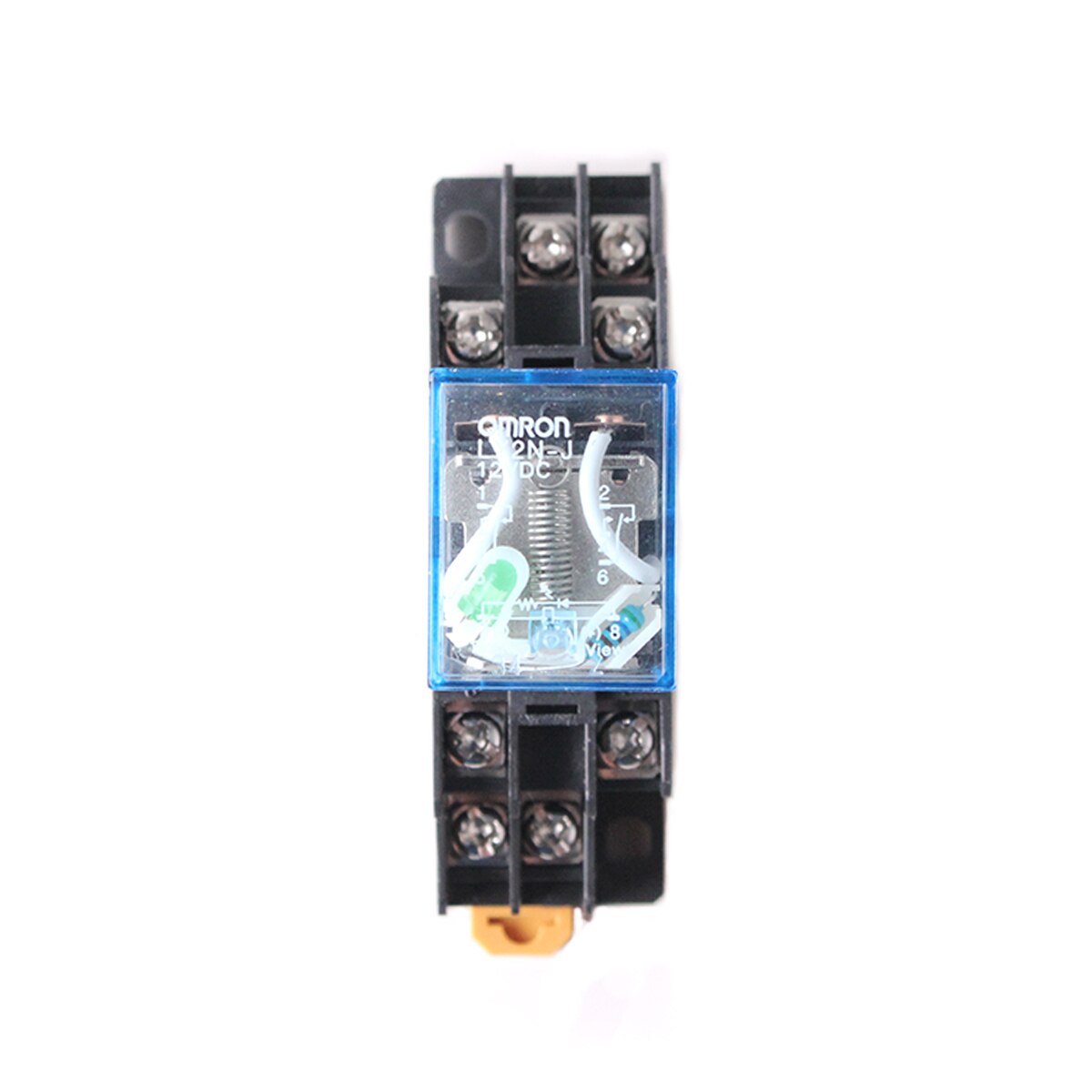 Puissance-de-bobine-le-Relais-LY2NJ-DPDT-8Pin-Relais-Miniature-DC12V-DC24V-AC110V-AC220V-HH62P-JQX
