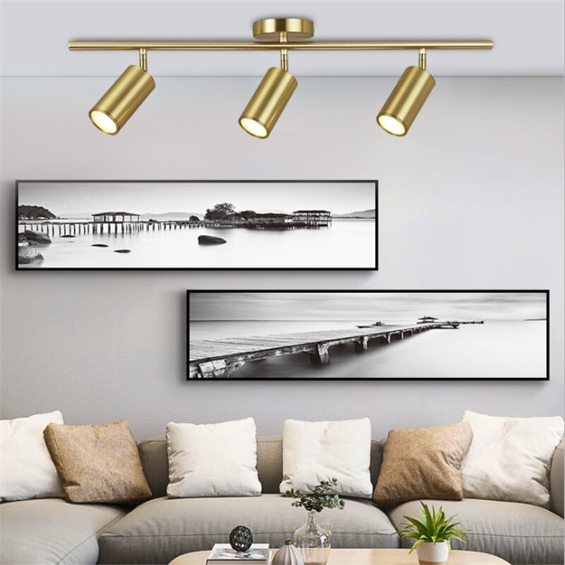 Plafonnier-nordique-dor-et-noir-montage-en-Surface-luminaire-d-coratif-de-plafond-id-al-pour