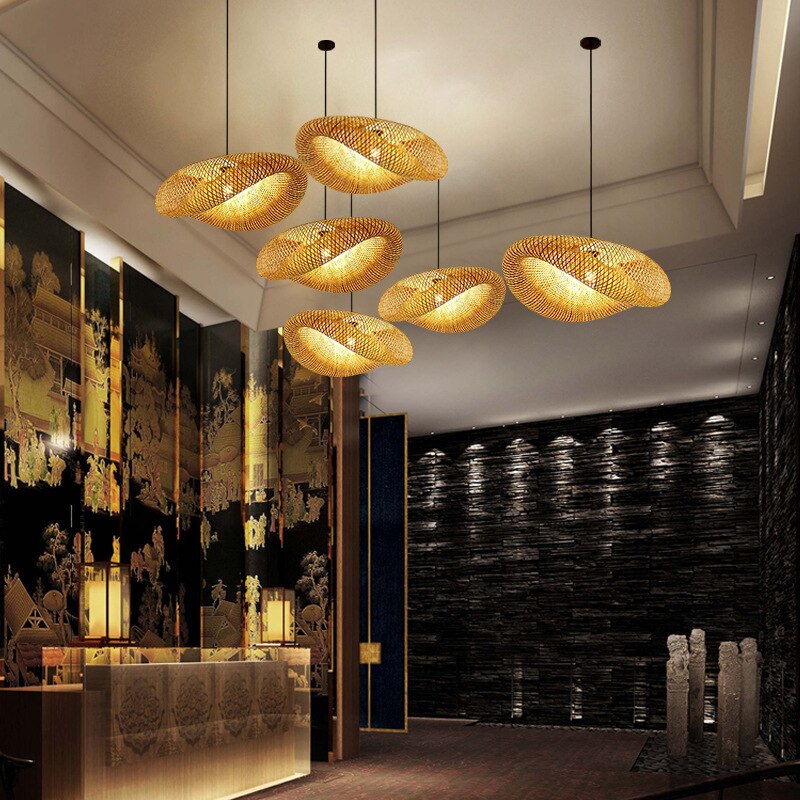 Plafonnier-LED-en-bambou-tiss-40-80cm-suspendu-luminaire-d-coratif-de-plafond-en-rotin-id