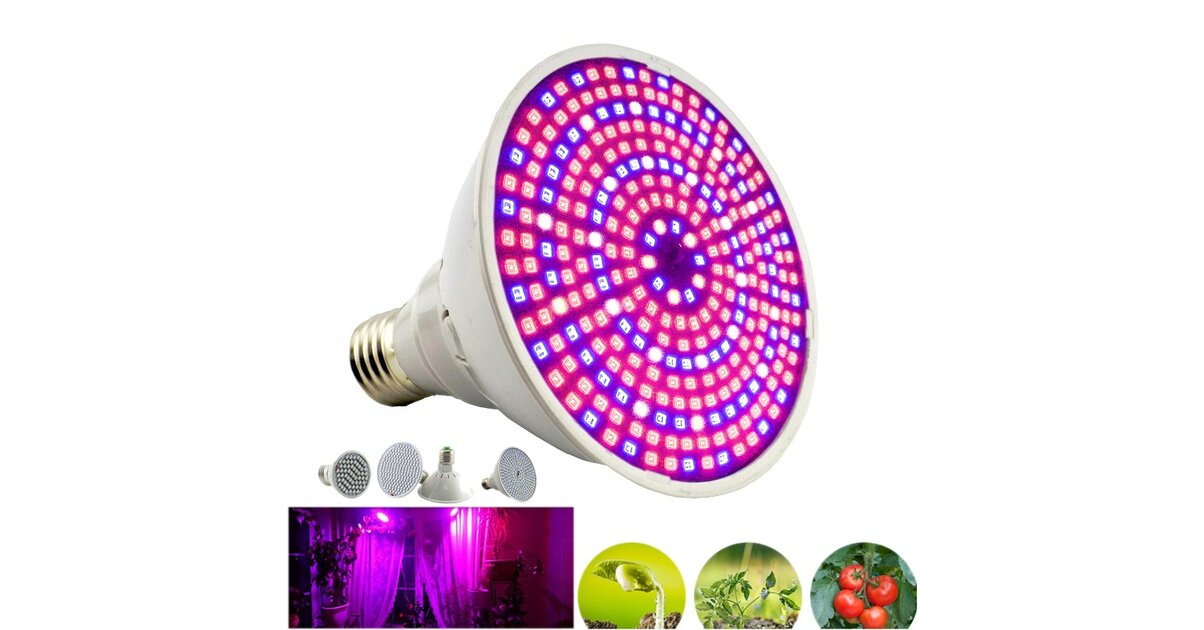 Lampe Horticole LED Spectre Complet - 240 LED Pour Plantes Intérieur | 2 Modes De Contrôle