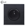 Coswall-luxueux-panneau-en-aluminium-noir-16A-fran-ais-Standard-prise-de-courant-murale-mise-la
