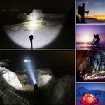 Mini-lampe-de-poche-LED-LED-tanche-torche-r-glable-foyer-Flash-lumi-re-14500-18650