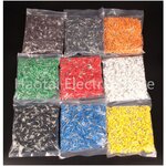 100-pcs-Pack-E0508-E7508-E1008-E1508-E2508-embouts-isol-s-bornier-cordon-fin-fil-connecteur