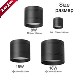 Plafonnier-LED-carr-d-intensit-r-glable-down-light-18-W-15-W-9-W-5