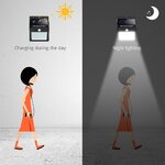 Sans-fil-PIR-capteur-de-mouvement-veilleuse-LED-lampe-nergie-solaire-Rechargeable-tanche-ext-rieur-cour