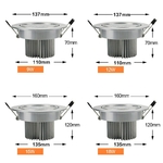 Le-Downlight-lumineux-superbe-de-plafond-du-CREE-3W-5W-7W-9W-12W-15W-LED-Downlight