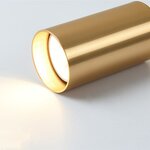 LED-Surface-Mont-Plafonnier-avec-5W-GU10-LED-Ampoule-Rempla-able-Spot-plafonnier-Salon-Int-rieur