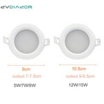 DVOLADOR-4-pcs-Lot-LED-tanche-Downlight-IP65-LED-Spot-lumineux-15-W-12-W-9