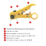 NICEYARD-pince-c-ble-lectrique-outils-de-d-nudage-multi-fonctionnelle-coupe-fil-pour-UTP-STP