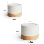 Downlight-LED-r-glable-5W-12W-LED-plafonnier-mont-en-Surface-fer-nordique-Spot-lumineux-en