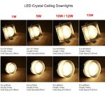 DVOLADOR-rond-15W-10W-5W-1W-LED-Downlight-en-cristal-LED-plafonnier-blanc-chaud-blanc-LED