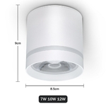 Lumi-re-nordique-de-tache-de-Downlight-de-plafond-mont-e-par-Surface-de-Downlight-de