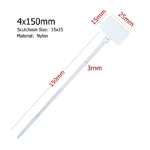 100-pi-ces-marque-facile-4-150mm-Nylon-serres-c-ble-tiquettes-tiquettes-en-plastique-boucle