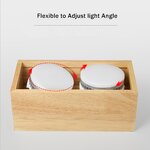 Lampe-de-plafond-en-bois-nordique-luminaire-montage-en-Surface-downlight-led-12W-18W-led-ampoule
