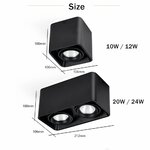 10w-12w-20w-carr-Led-Spot-lumi-re-mont-en-Surface-Led-plafonnier-simple-t-te
