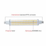 78mm-118mm-R7S-lampe-LED-J78-J118-AC-220V-110V-2835SMD-64-128-leds-projecteur-remplacer