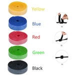 1-pi-ces-Attaches-de-C-ble-En-Nylon-Organisateur-Cordon-Enrouleur-Sangle-USB-C-ble