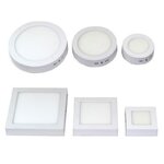 LED-Surface-plafonnier-9-W-15-W-25-W-plafonnier-AC85-265V-conducteur-inclus-rond-carr