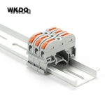 Connecteur-de-fil-de-Rail-Din-bornier-PCT-211-c-blage-rapide-conducteur-d-pissage-Compact