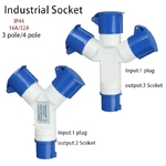 Industrial-Plug-and-Socket-16A-32A-3-pole-4-pole-ip44-Input-1-plug-Output-2