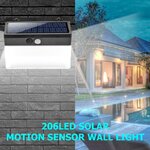 206LED-capteur-de-mouvement-solaire-applique-murale-ext-rieure-tanche-jardin-lampadaire-luminaria-lumi-re-solaire