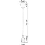 E27-suspension-lampe-Base-porte-ampoule-bricolage-prise-color-Silicone-ligne-lustre-Point-d-clairage-en