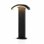 potelet-rectangulaire-led-6w-diffuseur-curviligne-3000°k-gris-ip54
