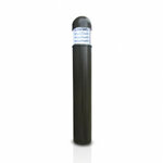 potelet-transparent-gris-230v-25w-3000°k-100x165cm-ip65-rond